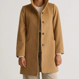 Quince Italian Wool Cocoon Coat